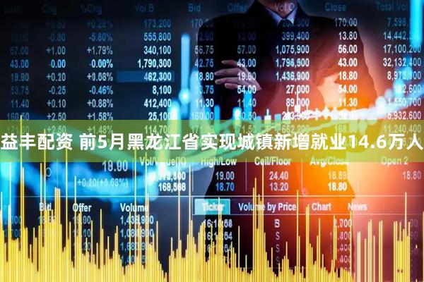益丰配资 前5月黑龙江省实现城镇新增就业14.6万人
